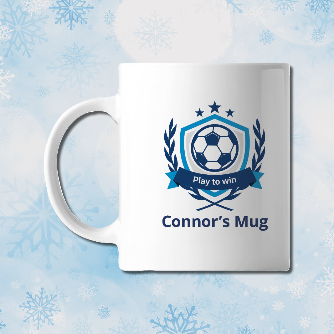 Play To Win Personalised Mug