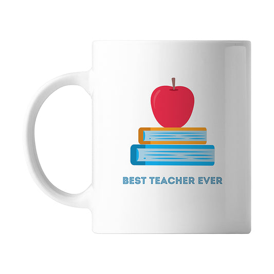 Best Teacher Ever Apple Mug