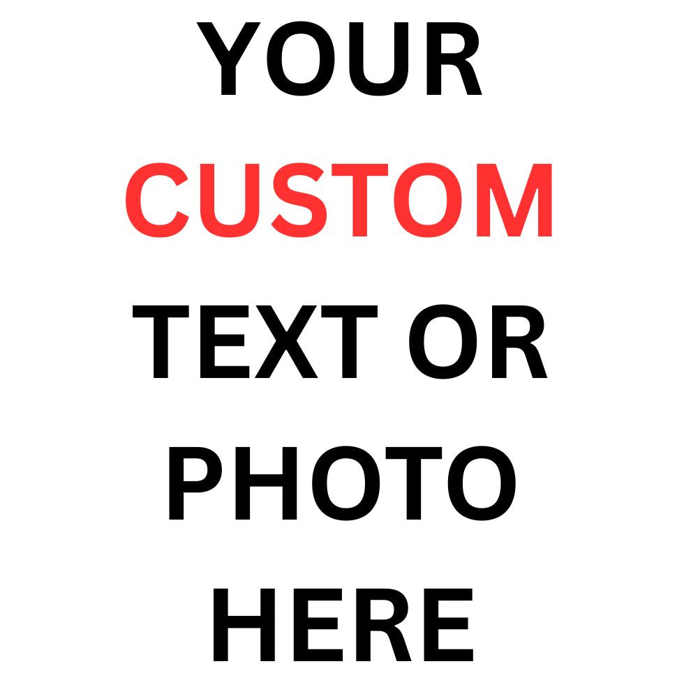 Personalised Ceramic Coffee Mug: Custom Text & Photo, Vibrant Coloured Interior