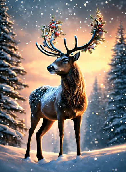 Christmas Stag Christmas Card Pack