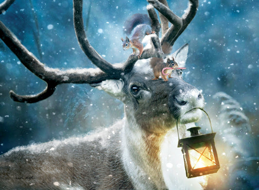 Christmas Antlers Christmas Card Pack