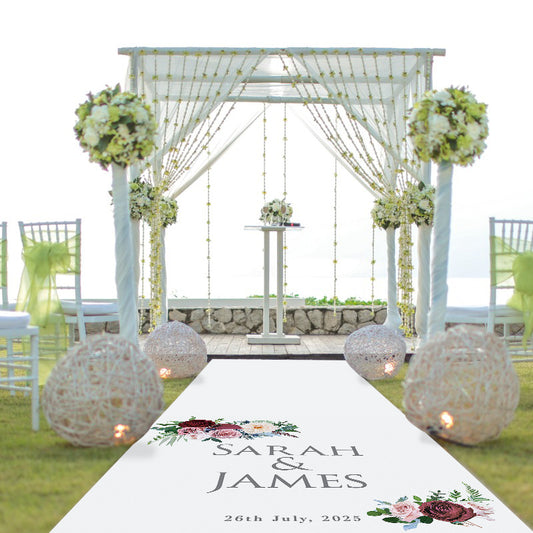 Country Bouquet Aisle Runner