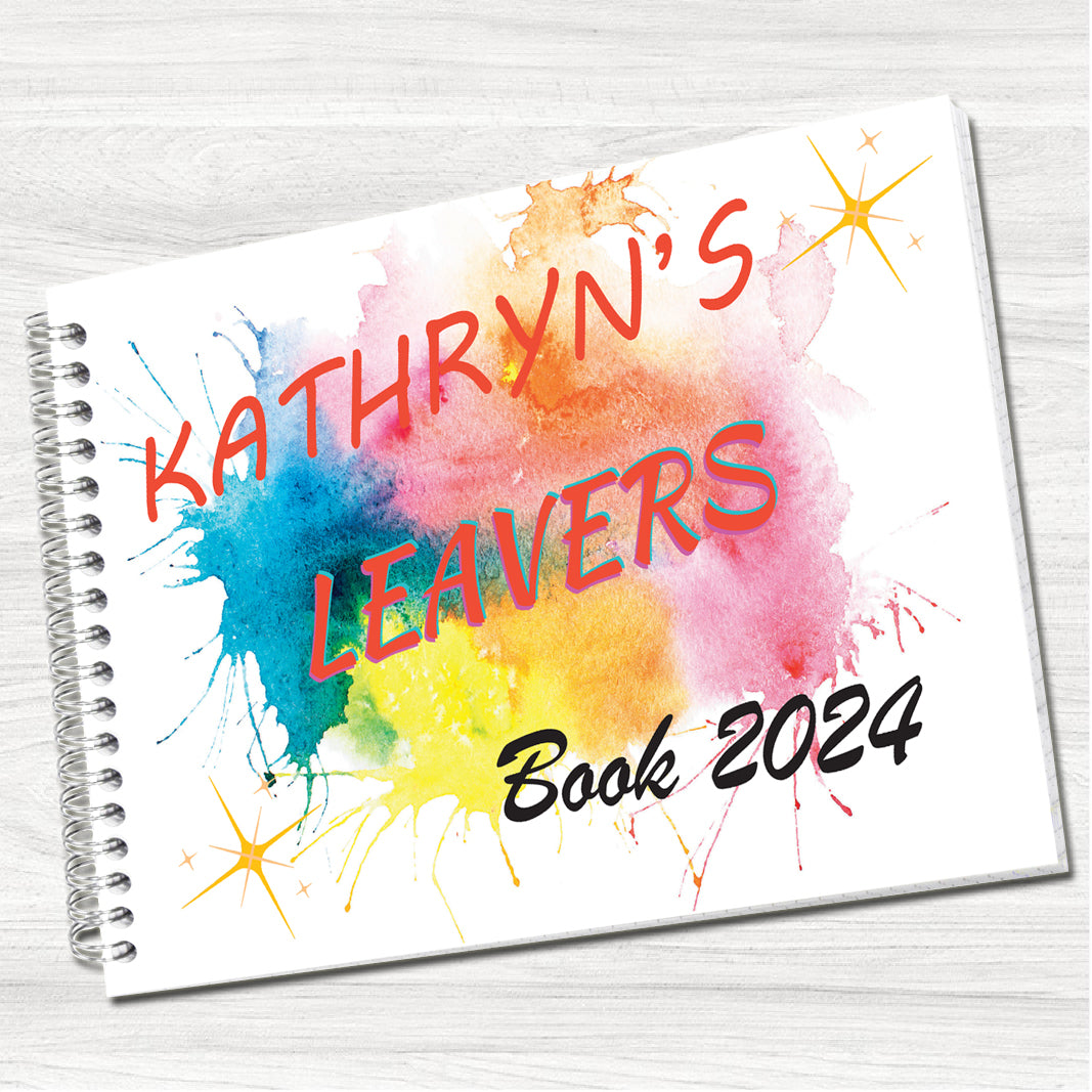 School Leavers Personalised A5 Notebook