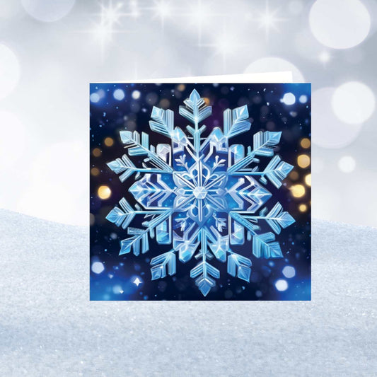 Blue Snowflake