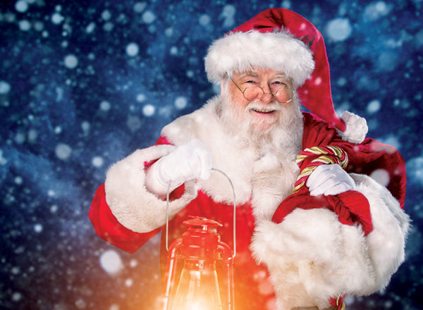 Vintage Santa Christmas Card Pack
