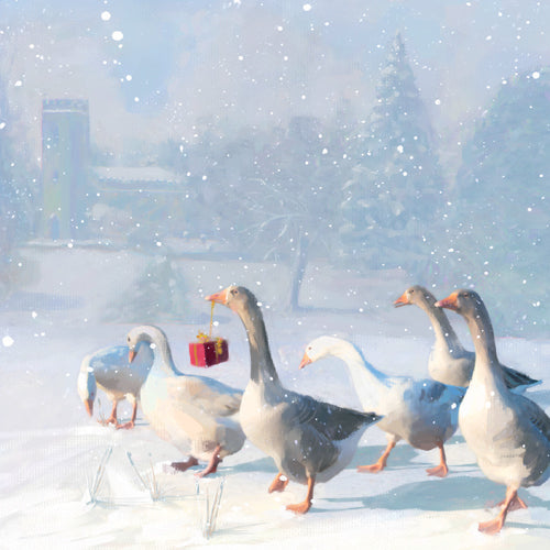 Geese Christmas Card Pack