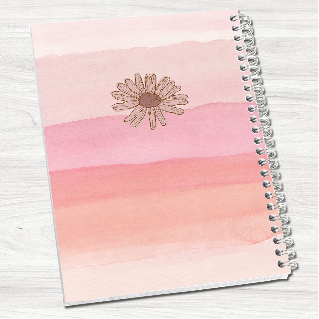 Fall in Love with Life Personalised A5 Notebook