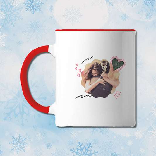 Me & You Personalised Photo Upload Mug