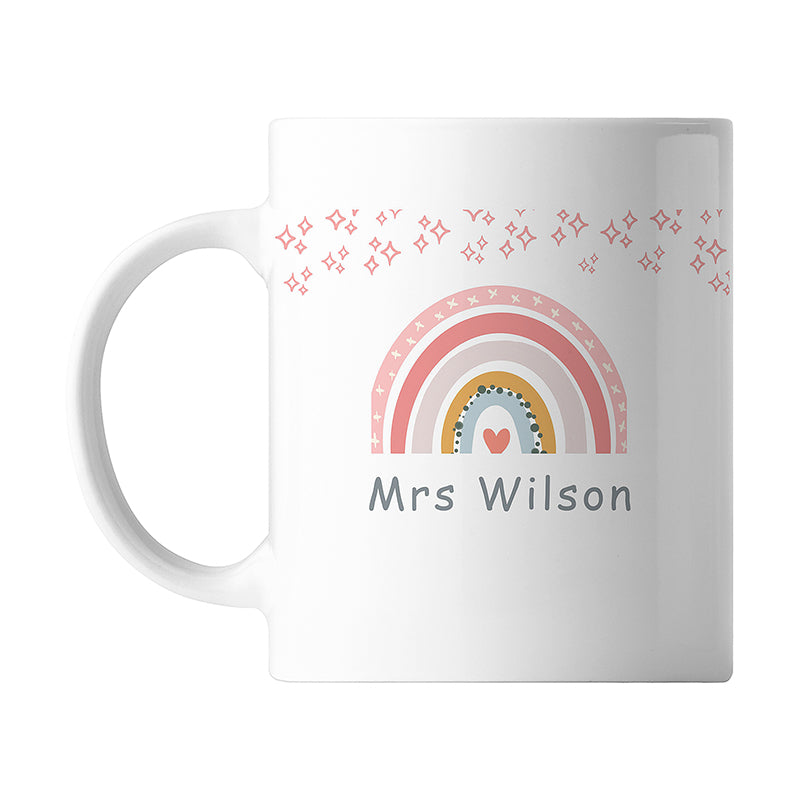 Rainbow Personalised Mug